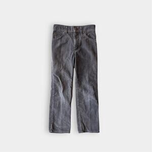 Vintage Lee Gray Corduroy Pants 8 USA